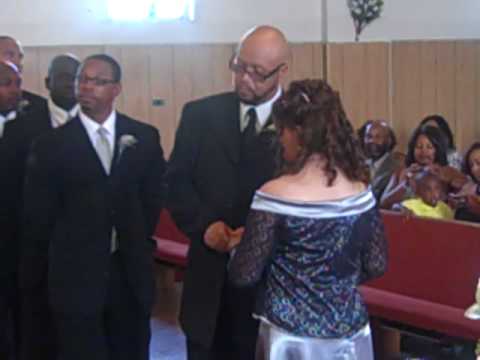 Wilbert & Martha Wade~Renew vows of 25yrs.~06-26-10~...