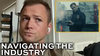 Taron Egerton was shocked to realize he hasn't been in a theatrically released movie since ROCKETMAN