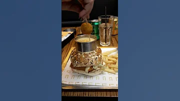 Cheese On Top Burger Lebanese Famous Food Beirut Lebanon 