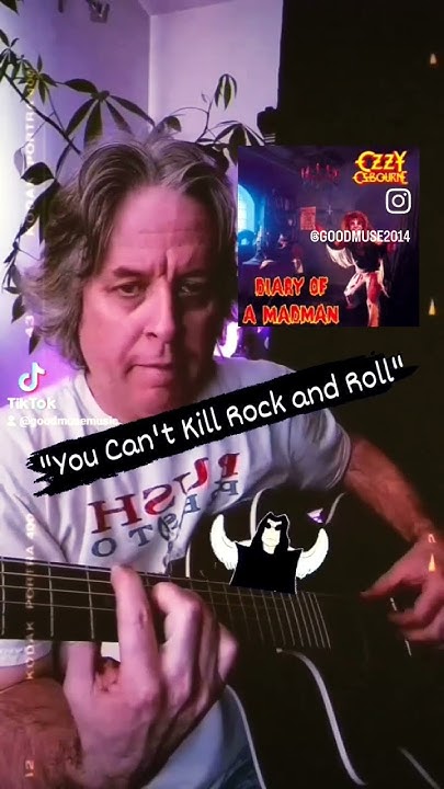 ozzy you cant kill rock and roll