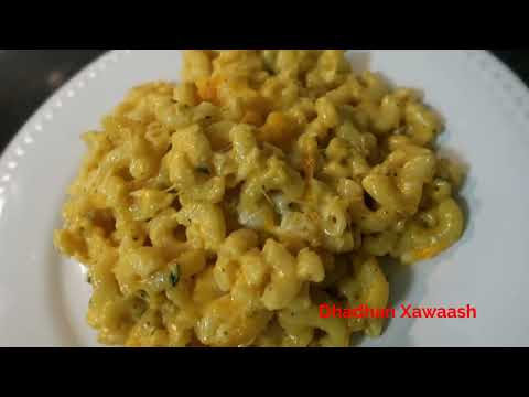 Baasta Makarooni Iyo Faarmaajo Aad Umacaan Caruurta Aad Ogahelayaan Delicious Mac And Cheese