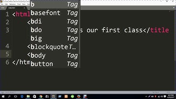 Web Design Basic Course [Bangla] - Part 1