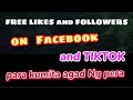 How to get more Likes and Followers on Facebook Tiktok and Instagram