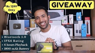 GIVEAWAY - boAt Stone 170 5W Bluetooth Speaker | Below Rs 1299 | Unboxing