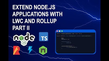 Extend Node.js applications with LWC and Rollup - Part II