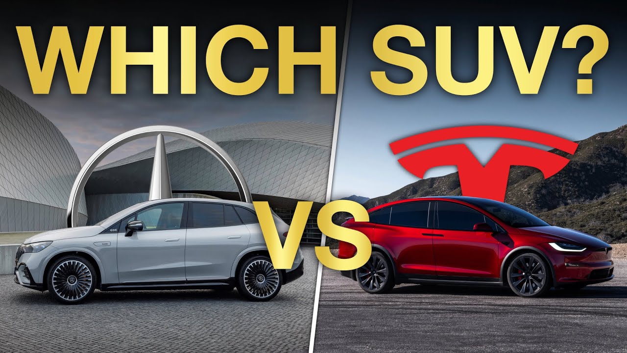 We Tested the Tesla Model Y Vs the Mercedes-Benz EQE SUV