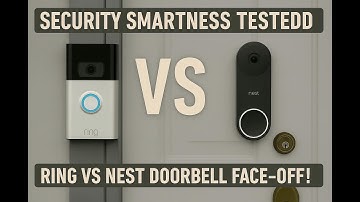 "Security Smartness Tested: Ring vs Nest Doorbell Face-Off!"