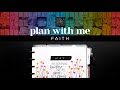 Faith Plan with Me :: May Wildflower Theme :: Bullet Journal in a Classic Happy Planner