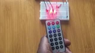 ARDUINO: IR REMOTE CONTROL OF LEDS