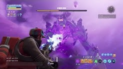 Fortnite New Save The World Boss Battle Killing The Storm King - fortnite storm king solo duration 19 07