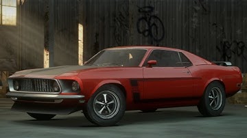 NFS The Run - Ford Mustang Boss 302 