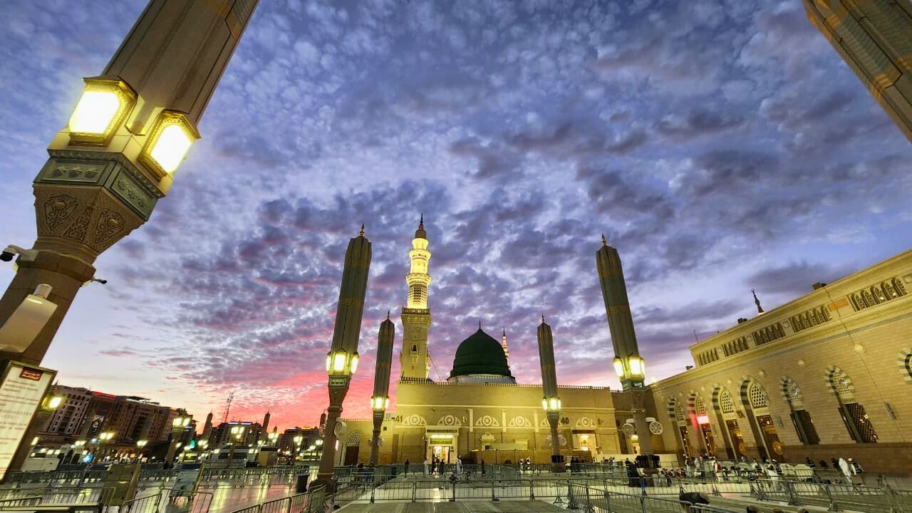 TODAY At Masjid Nabawi Madinah | 11th Ramadan Iftar, Rawdah & Maghrib, Food LIVE 4K