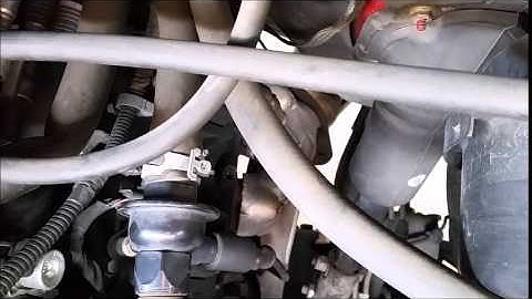 P1415 P1416 check engine code/ check valve replacement