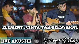 Download lagu ELEMENT - CINTA TAK BERSYARAT LIVE PERFORMANCE BY YMG  FEAT DALAS PROJECT DAN ADIT