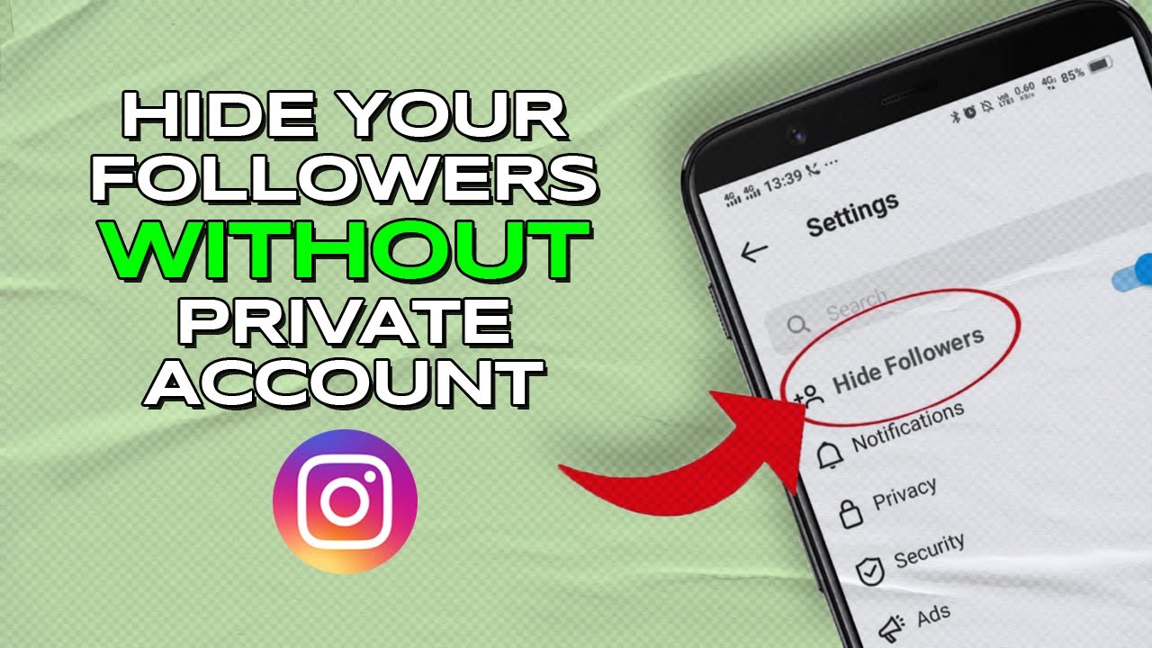 How to Hide Followers in Instagram From Friends Without Private Account