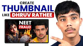 How To Create Documentary Type Thumbnail in Photoshop 🔥 | Dhruv Rathee Style Thumbnail Tutorial (PC)