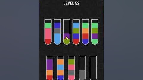 Water Sort Puzzle level 52 | Gameplay Mobile Games