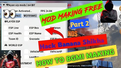 PART 2 HOW TO MAKE OWN MOD APK SRC ADD IN BGM I |MOD APK KAISE BANATE HA |HOW TO ADD SRC IN BGMI 3.6