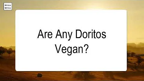 Which Doritos is vegan?