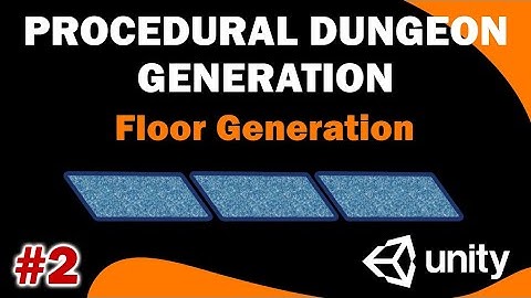 2- Procedural Floor Generation in Unity | Random Dungeon Tilemap Tutorial