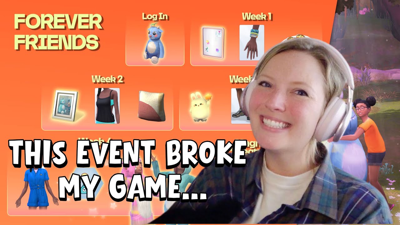 The Sims 4 Forever Friends Event is so broken.... (Adventure Awaits Promo Event - Part 1)