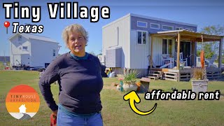 Tiny Home Community Empowering Women! Incred-I-Box Tiny House TOUR