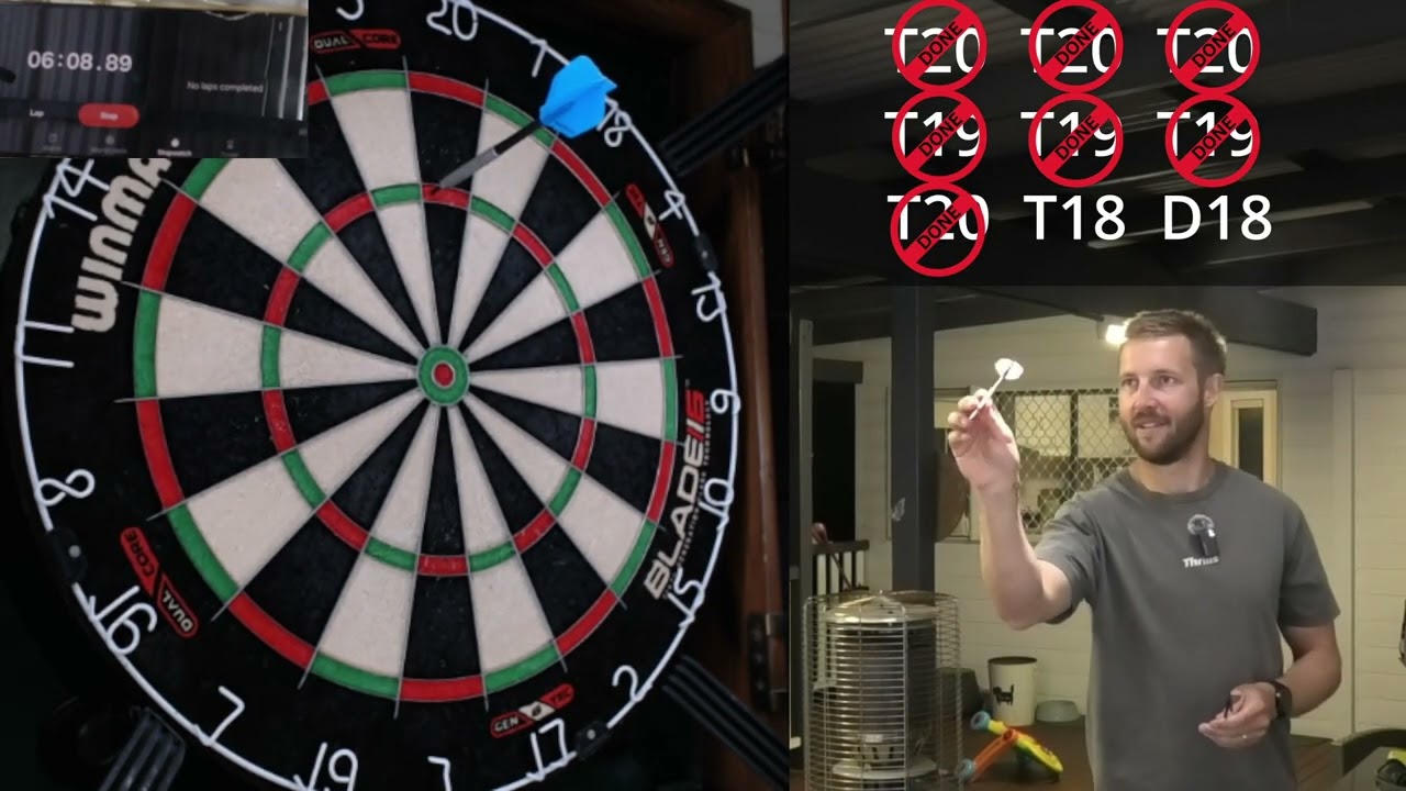 9. Дартс. Задание 2. Как быстро мы сможем поразить каждую цель?