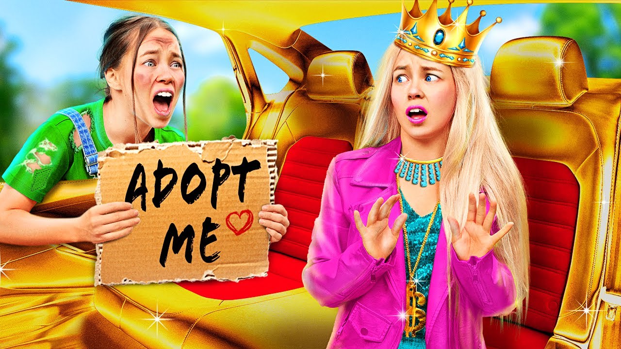 ADOPTED BY A BILLIONAIRE | From POOR To Giga-RICH | Funny Struggles by La La Life Emoji