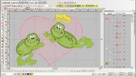 Wilcom EmbroideryStudio e1.5 Layout