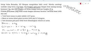 Soal dan Pembahasan TKA Matematika SD (3)