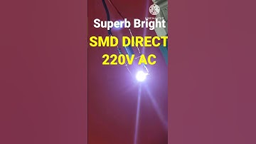 SMD Direct 220V AC |Electronic Project |#ledlight#trending #shorts |Shakti Tech Shakti