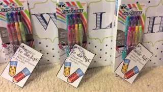 TEACHER GIFTS!  2017-2018 School Year 🍎