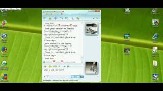 Random Msn chat with Moi and Eric =D