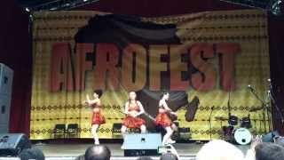 Donga Girls Performance At Afrofest 2015 Moscow, Russia