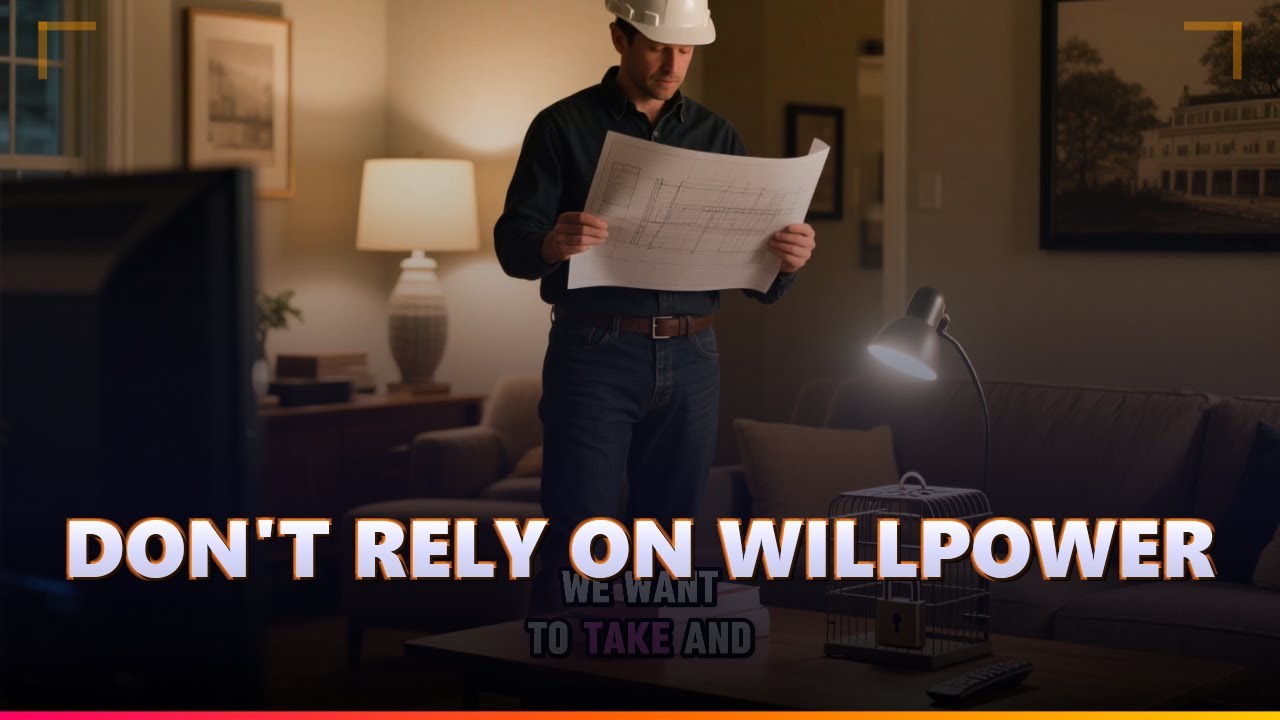 Willpower Is A Myth: Build Systems Instead