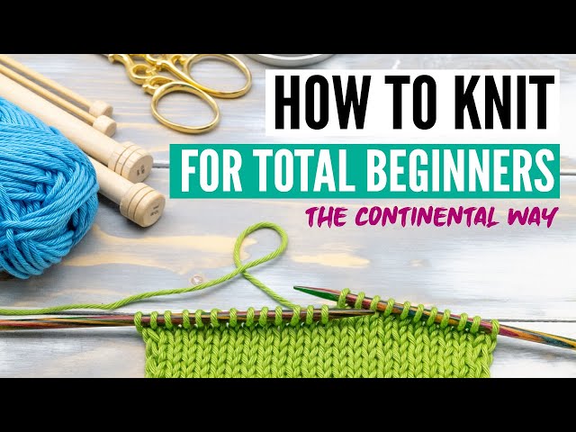 Continental Knitting (Picking)