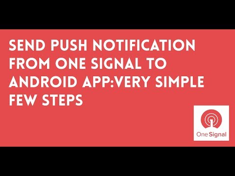 part 3 : How to send push notification from one signal