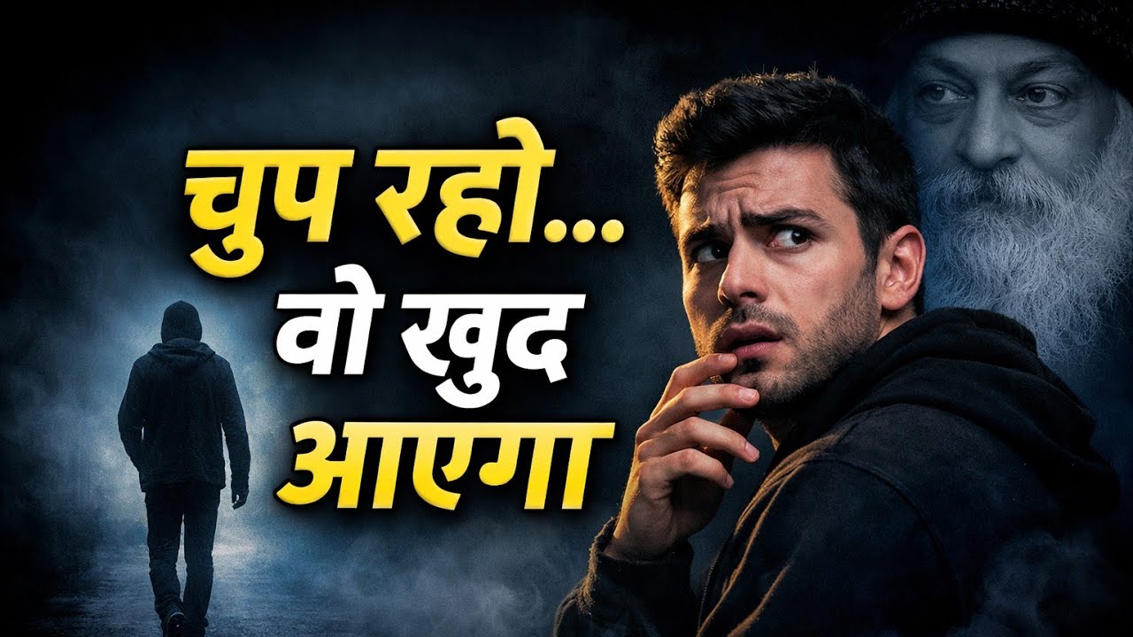 अब ना जताओ, ना बताओ... वो खुद तुम्हें ढूंढेगा | Dark Psychology | Stoicism | Osho