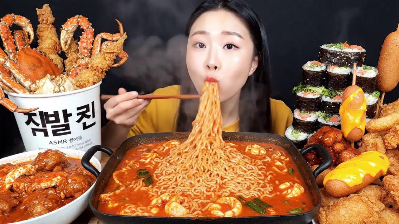 Huge King Crab - ASMR MUKBANG 🔥🔥 Korean Woman MUKBANG SEAFOOD | SEAFOOD 