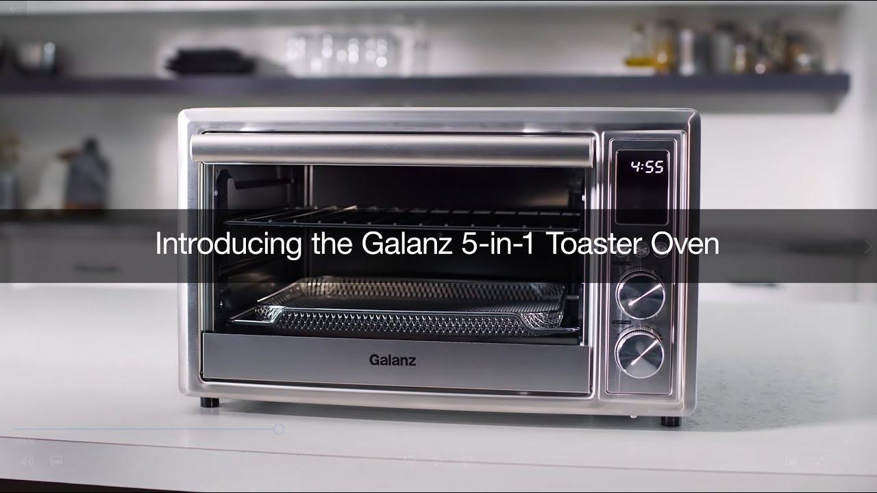 Galanz 5-in-1 Toaster Oven with TotalFry 360™: 15 second ad 