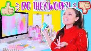 I've always wanted to know if 5-minute crafts diys and other viral
life hacks from famous rs worked, so i decided put my favorite school
office...