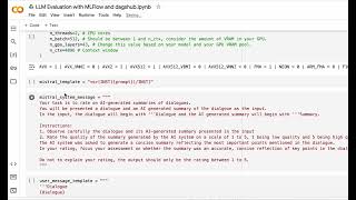 LLM Evaluation with MLFlow and DagsHub