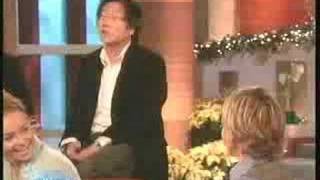 The cast of Heroes on Ellen Part Two