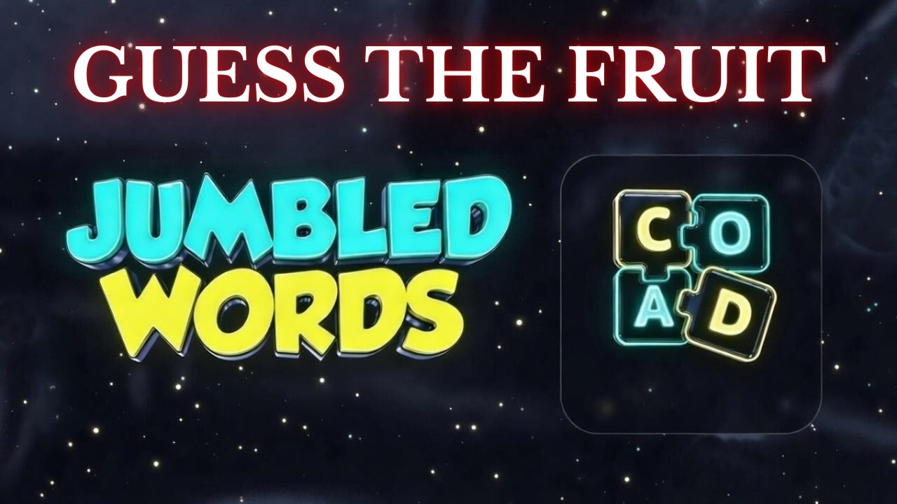 Mind-Twisting Jumbled Fruits Challenge!
