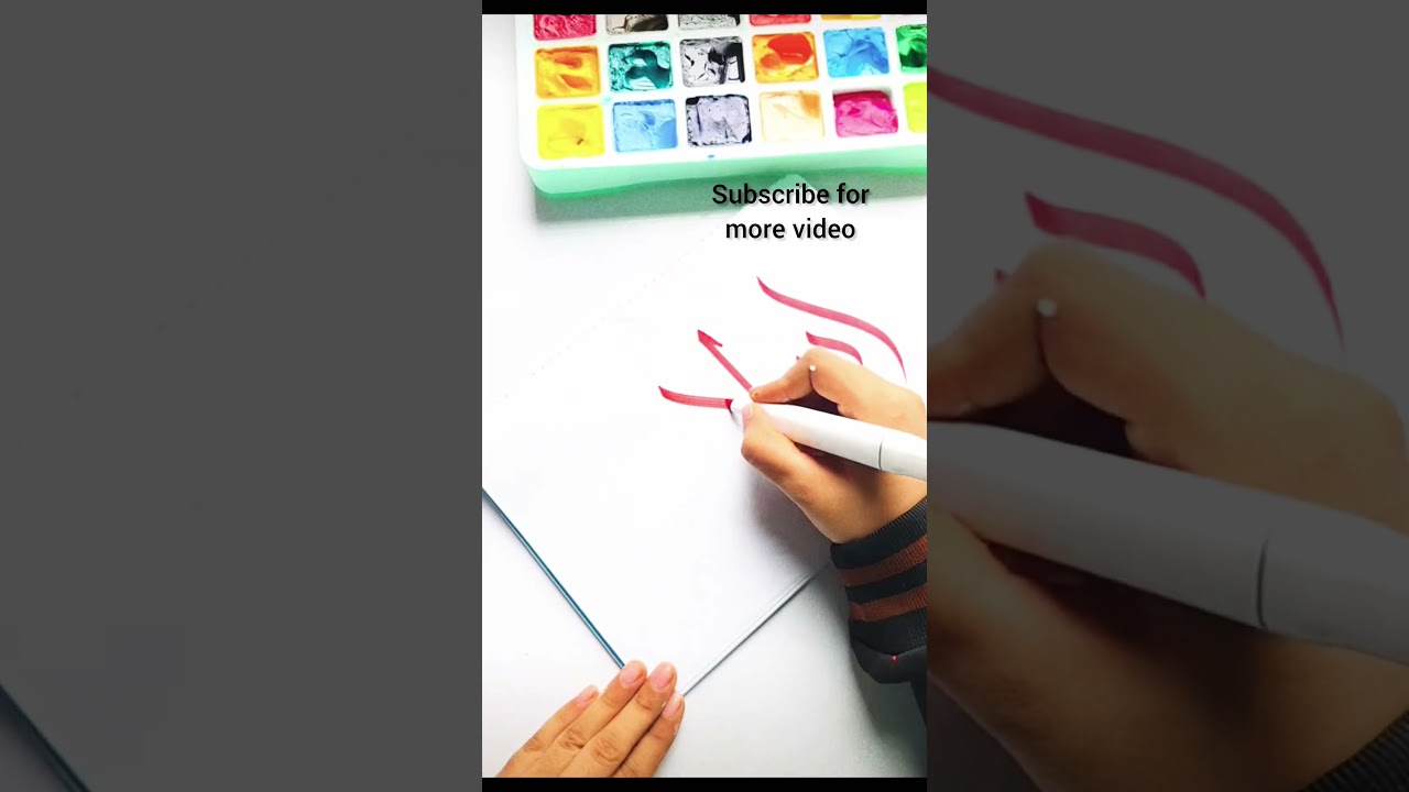 easy arabic calligraphy # shorts # shorts feed # youtube shorts # arabic art # arabic calligraphy