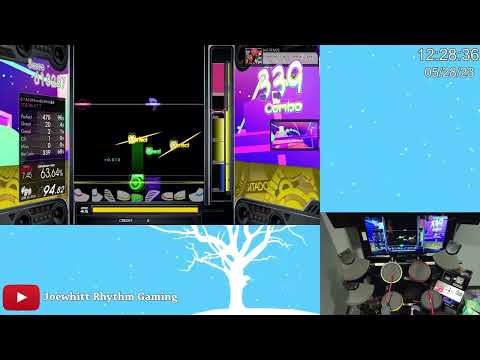 (Gitadora FUZZ-UP) Heaven is a '57 metallic gray EXT Drum [86.19%]