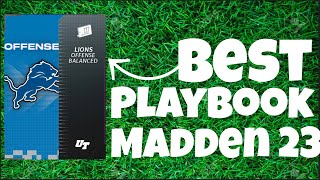 The BEST Playbook on Offense In Madden 23! Detroit Lions Playbook Money Plays
