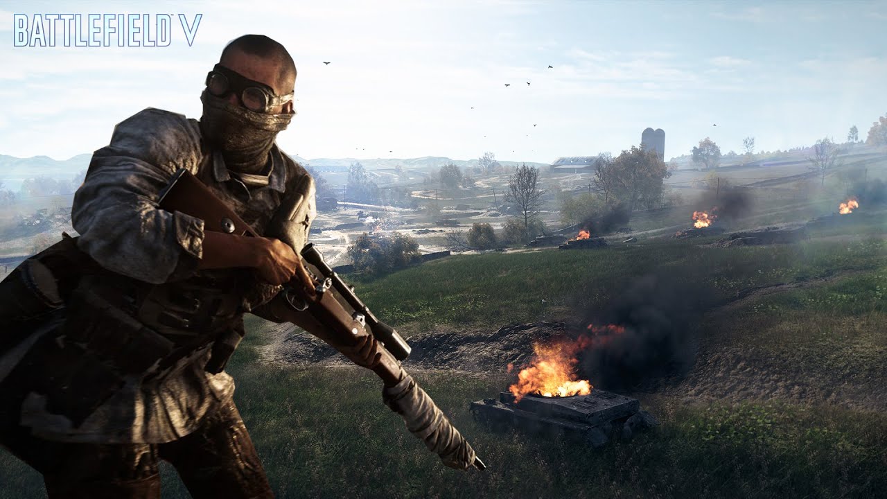 Battlefield 5 Sniper Hunting Tanks