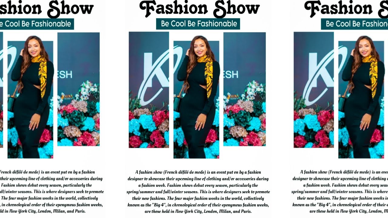 Photo Idea : Magazine Cover 2 (Hanan Tariq)