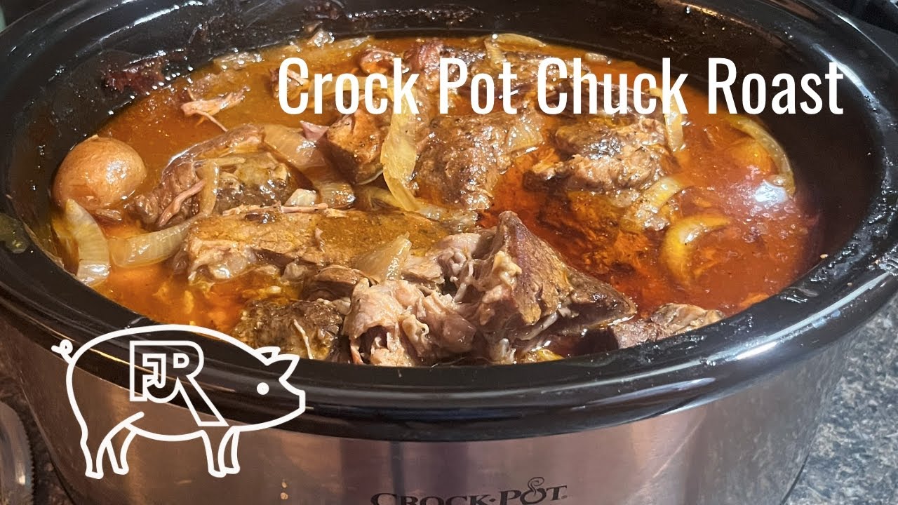 Slow Cooking Crock Pot Chuck Roast
